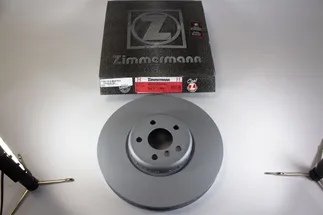 Zimmermann Two Piece Front Left Disc Brake Rotor - 34116860911